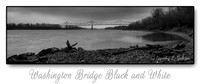 Washington Bridge Black and White