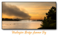 Foggy Missouri River Sunrise
